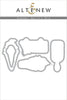 Part A-Glitz Art Craft Co.,LTD Dies Summer Swirls Die Set