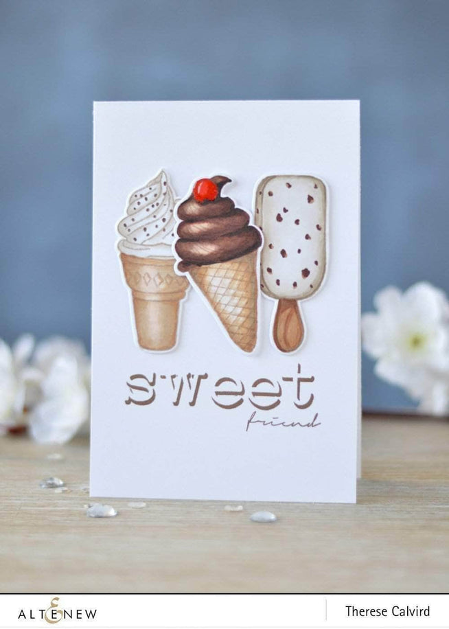 Part A-Glitz Art Craft Co.,LTD Dies Summer Swirls Die Set