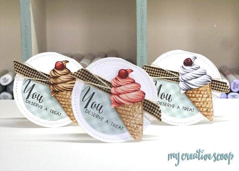 Part A-Glitz Art Craft Co.,LTD Dies Summer Swirls Die Set