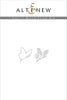 Altenew Sunlit Butterflies Die Set featuring intricate butterfly-shaped metal dies for paper crafting and card making.