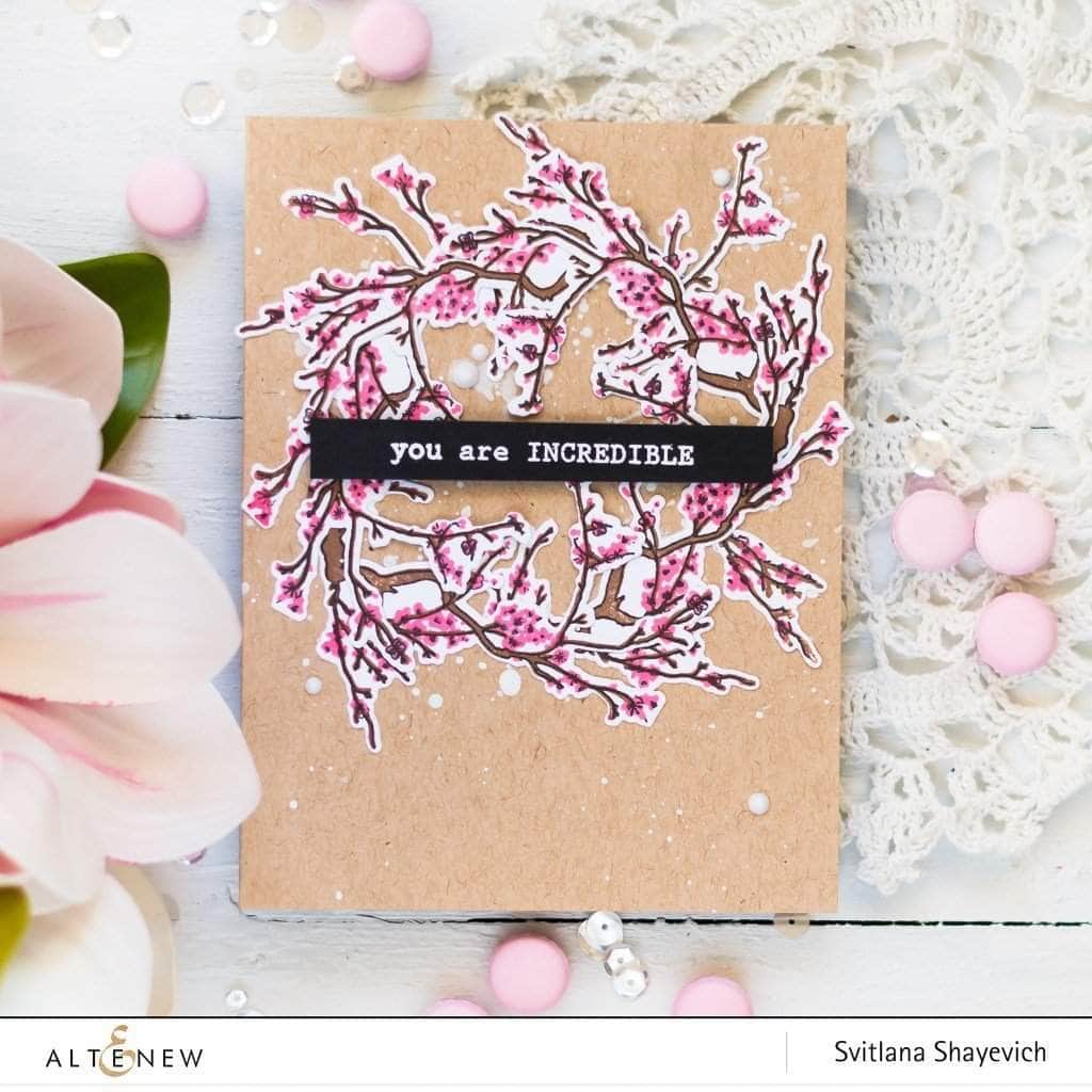 Part A-Glitz Art Craft Co.,LTD Dies Under the Cherry Blossom Tree Die Set
