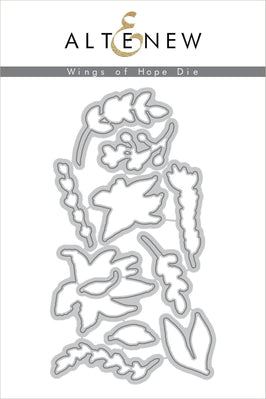 Part A-Glitz Art Craft Co.,LTD Dies Wings of Hope Die Set
