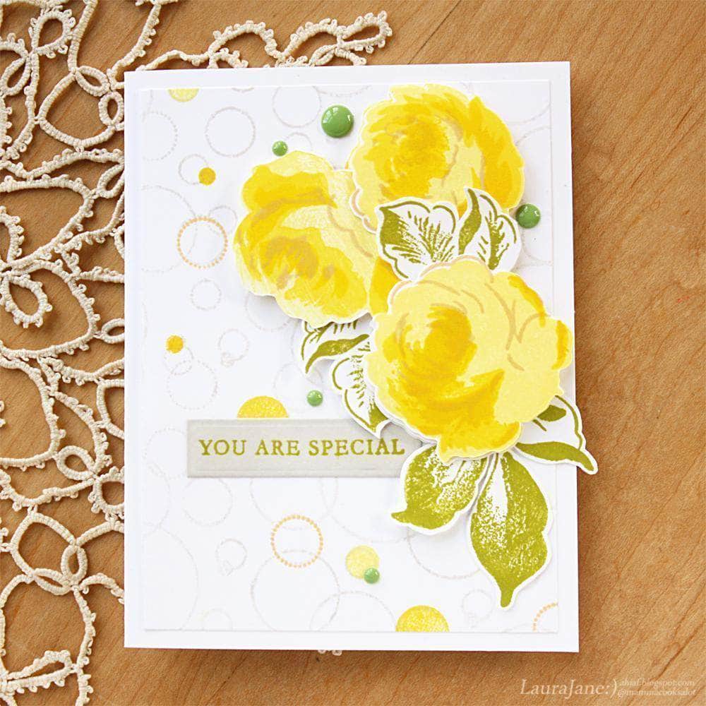 Part A-Glitz Art Craft Co.,LTD Dies Winter Rose Die Set