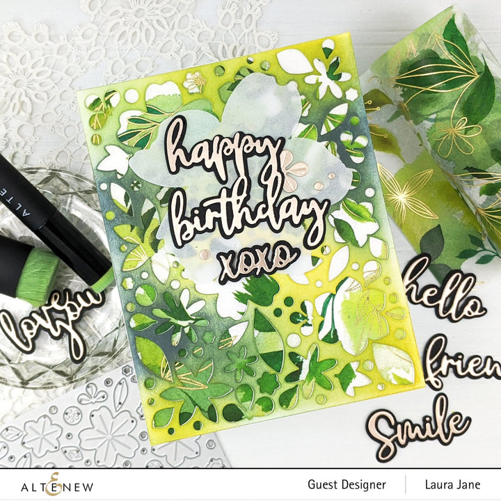 Part A-Glitz Art Craft Co.,LTD Dies Zero-Waste 3D Floral Cover Die