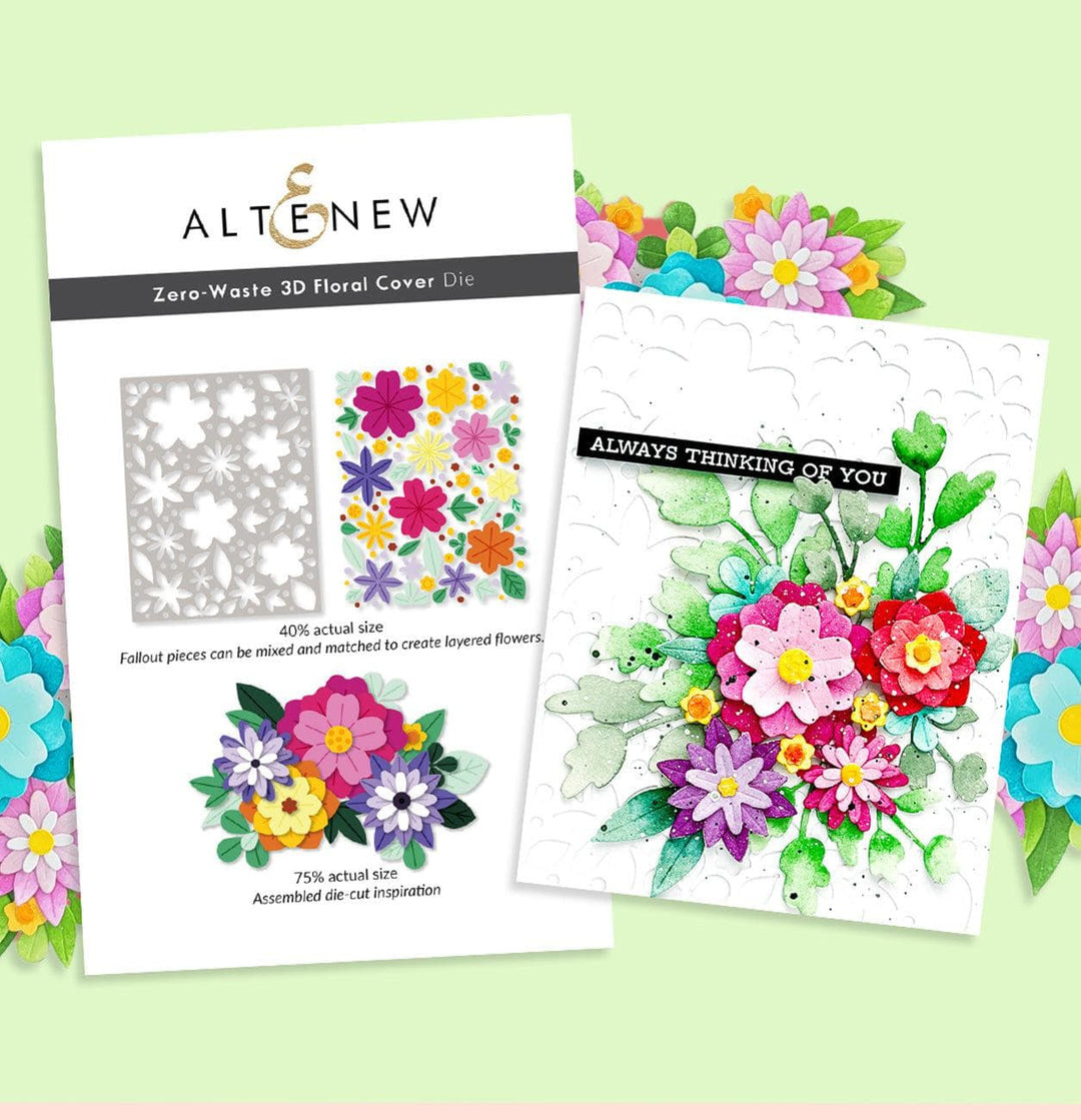 Part A-Glitz Art Craft Co.,LTD Dies Zero-Waste 3D Floral Cover Die