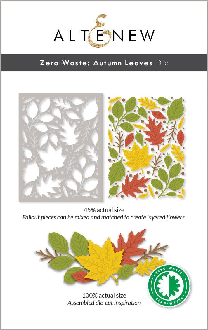 Zero-Waste: Autumn Leaves Die | Altenew