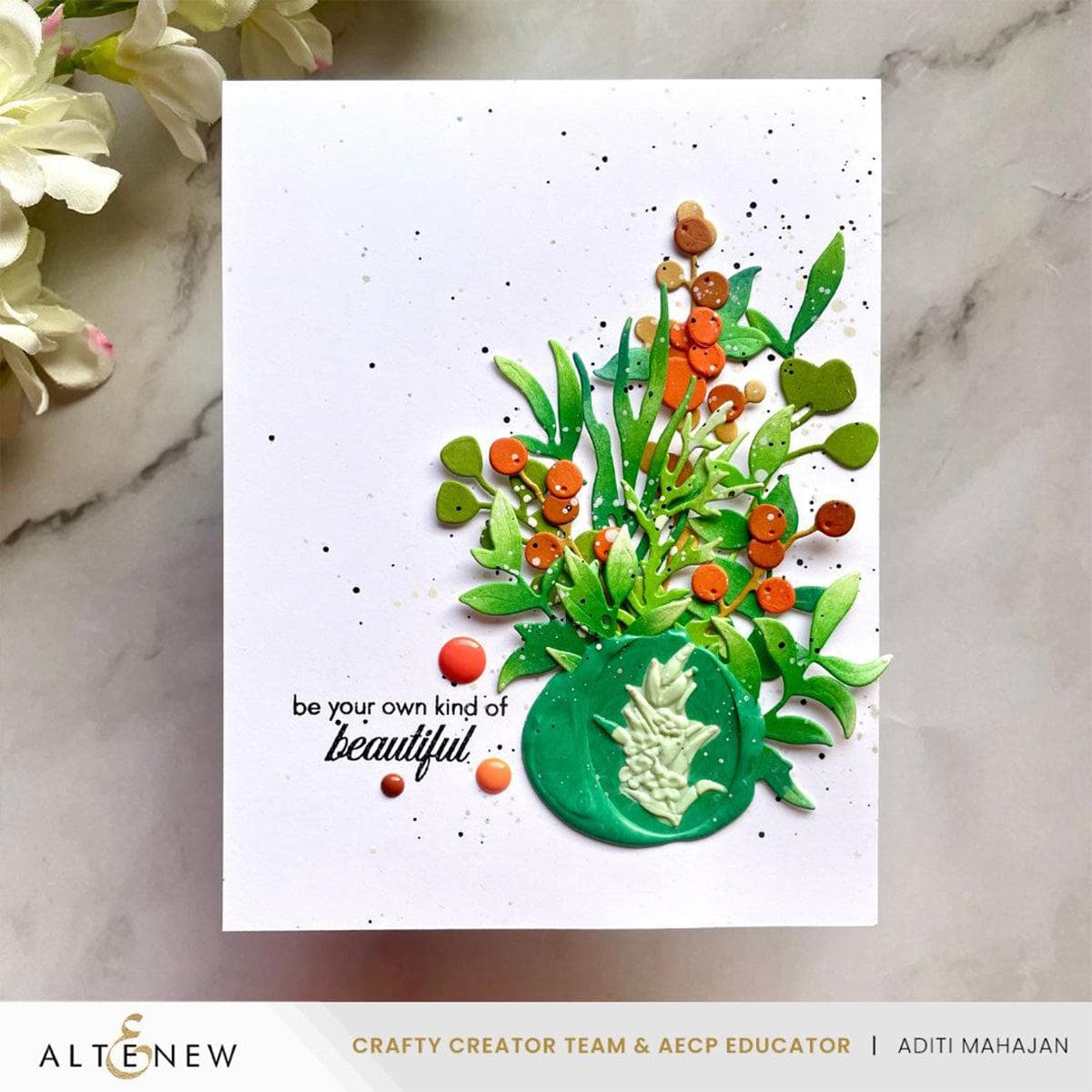 Zero-Waste: Berries and Branches Die | Altenew