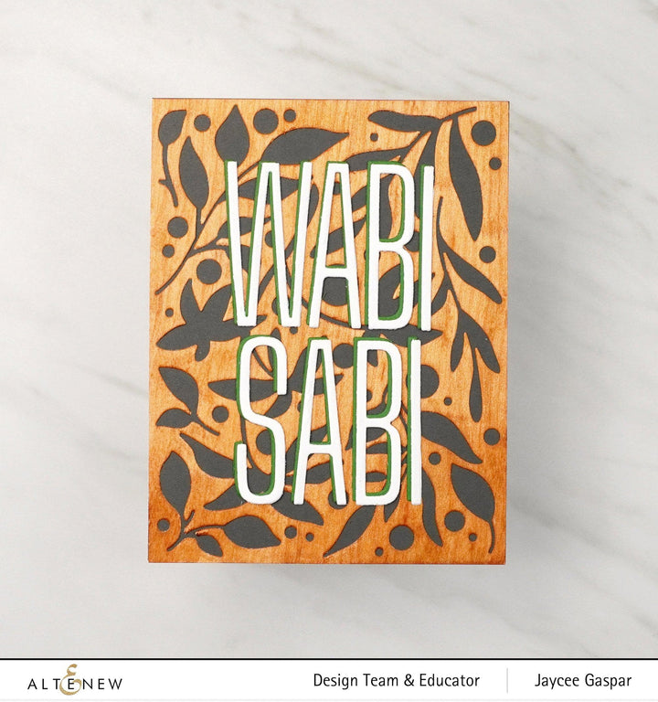 Part A-Glitz Art Craft Co.,LTD Dies Zero-Waste Leaf Pattern Die