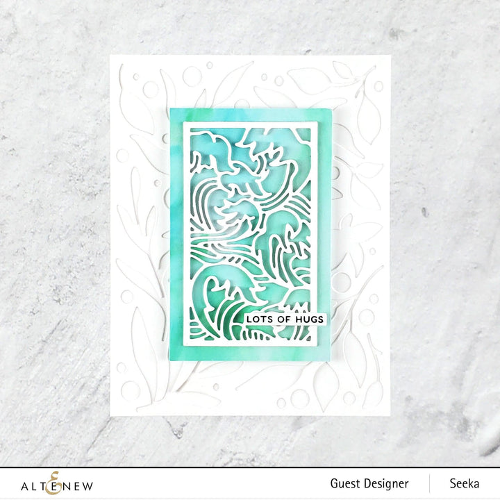 Part A-Glitz Art Craft Co.,LTD Dies Zero-Waste Leaf Pattern Die