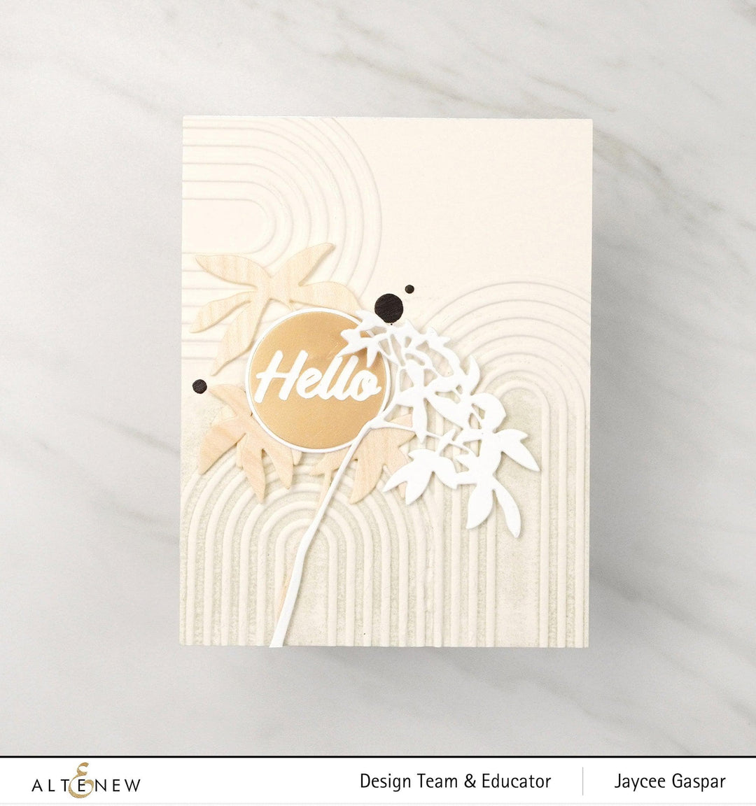 Part A-Glitz Art Craft Co.,LTD Dies Zero-Waste Leaf Pattern Die