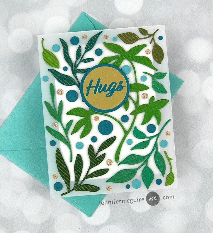 Part A-Glitz Art Craft Co.,LTD Dies Zero-Waste Leaf Pattern Die