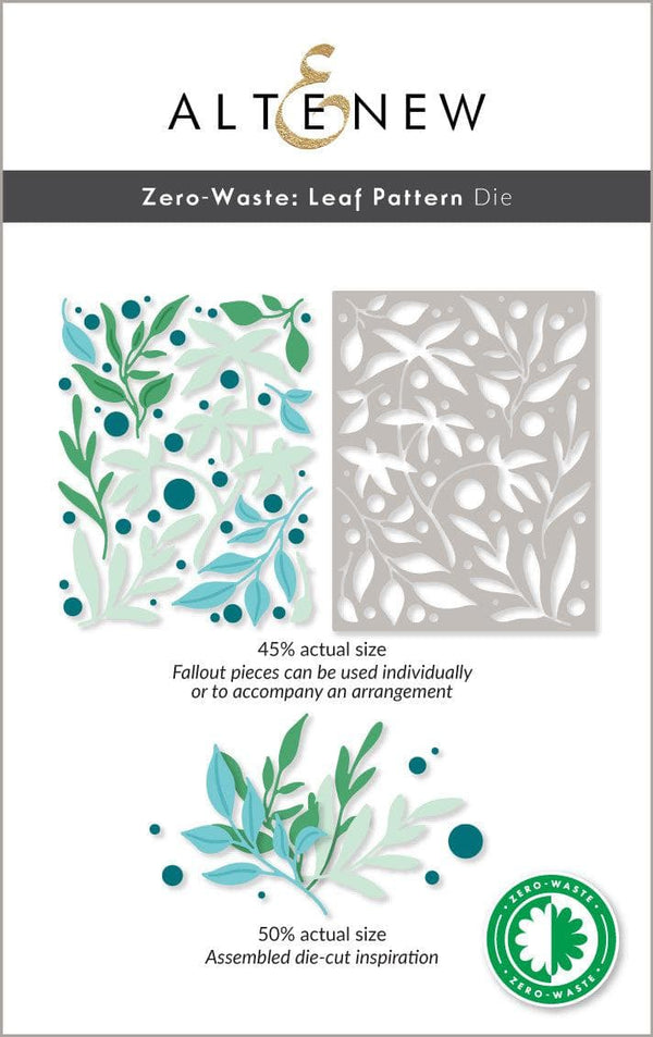 Part A-Glitz Art Craft Co.,LTD Dies Zero-Waste Leaf Pattern Die