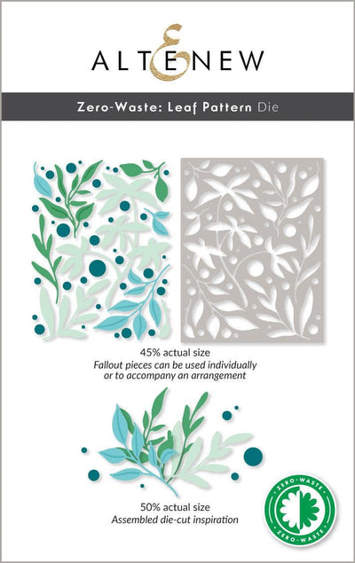 Part A-Glitz Art Craft Co.,LTD Dies Zero-Waste Leaf Pattern Die
