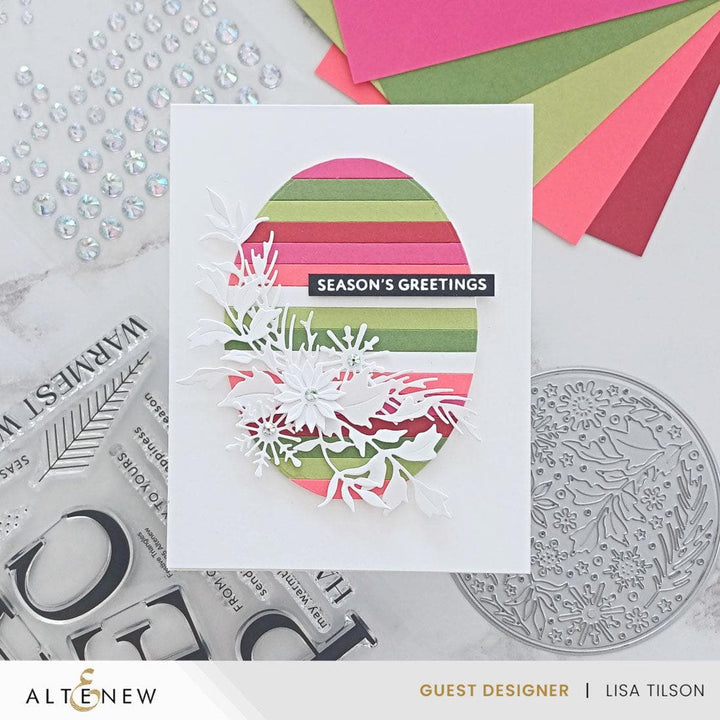 Zero-Waste: Ornamental Winter Pattern Die