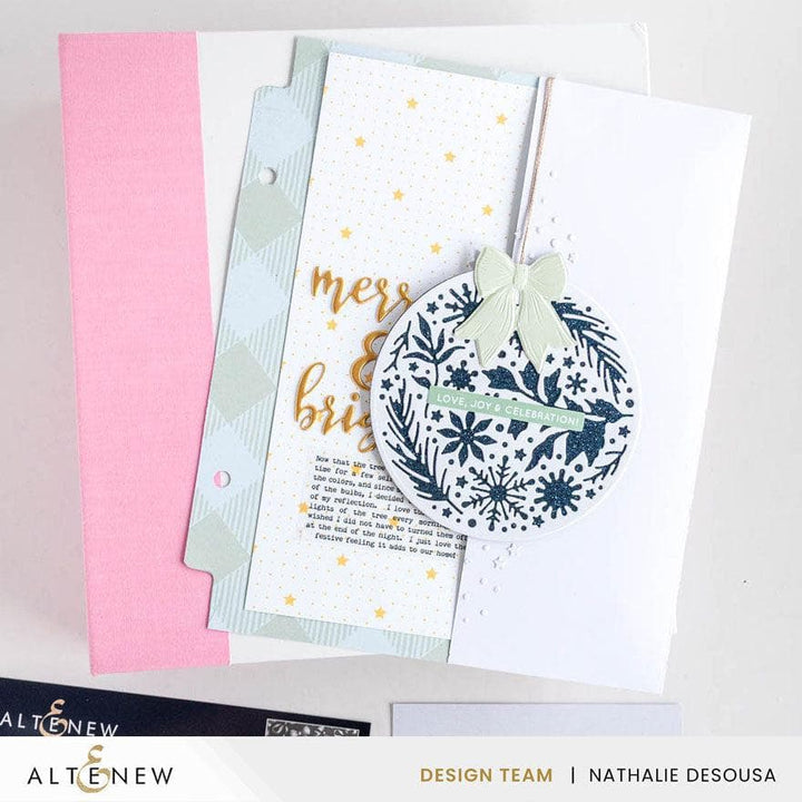 Zero-Waste: Ornamental Winter Pattern Die