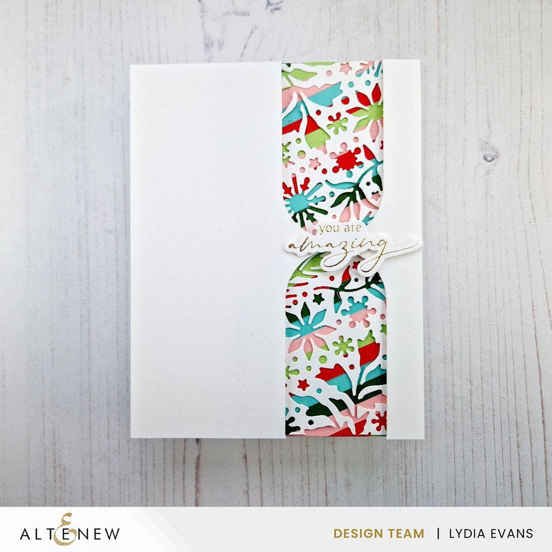 Zero-Waste: Ornamental Winter Pattern Die