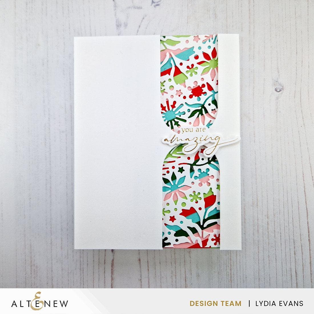 Zero-Waste: Ornamental Winter Pattern Die