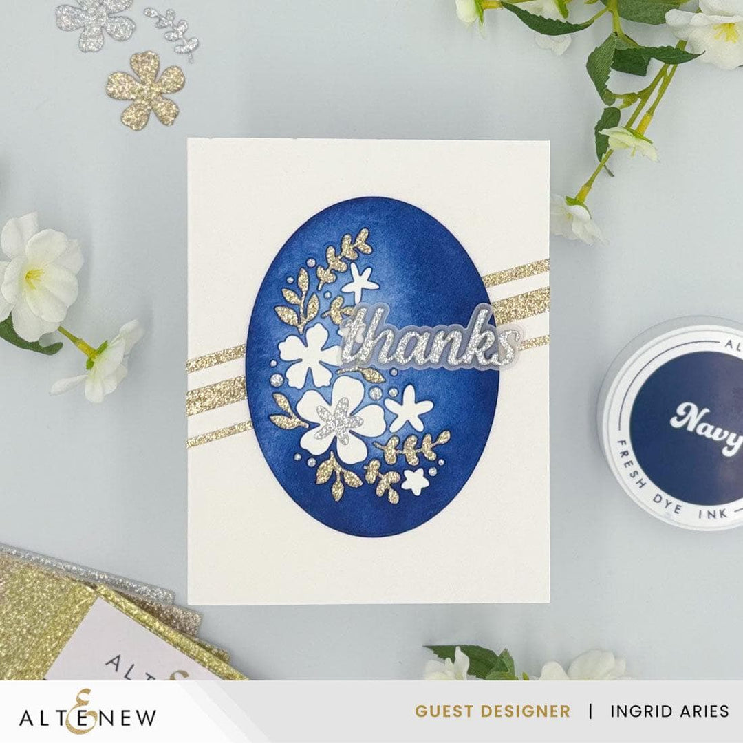 Zero-Waste: Oval Serenity Die Set