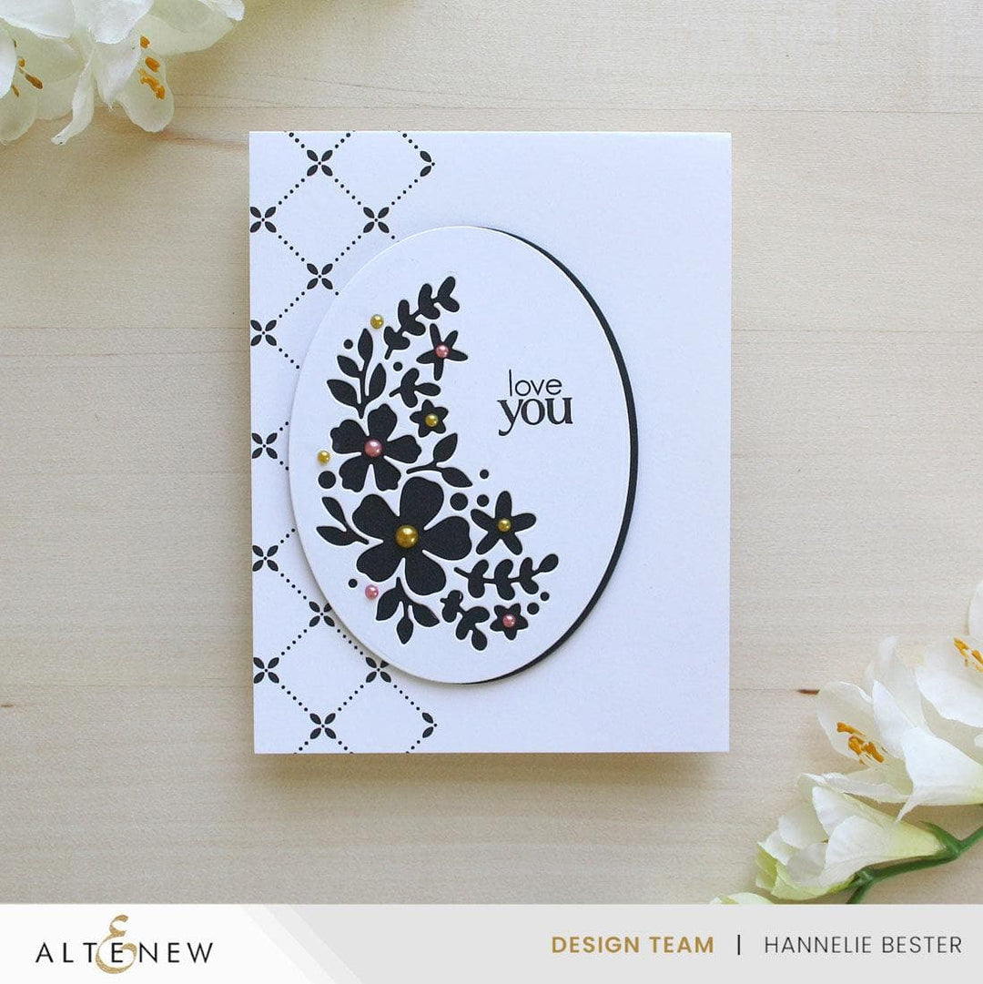 Zero-Waste: Oval Serenity Die Set