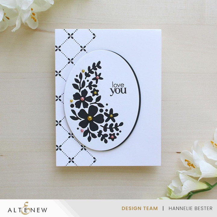 Zero-Waste: Oval Serenity Die Set