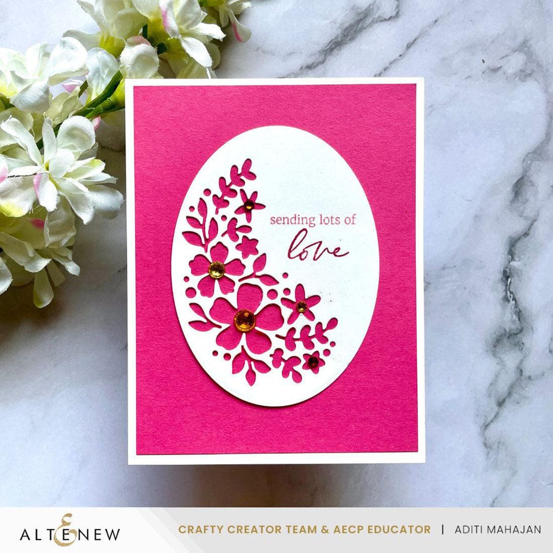 Zero-Waste: Oval Serenity Die Set | Altenew