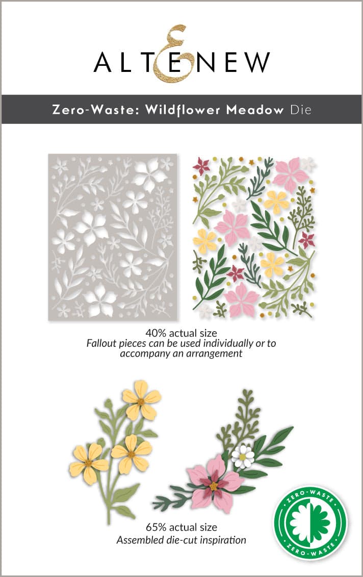 Zero-Waste: Wildflower Meadow Die