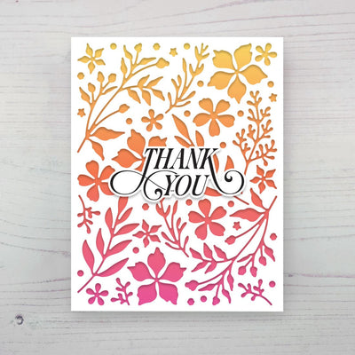 Zero-Waste: Wildflower Meadow Die