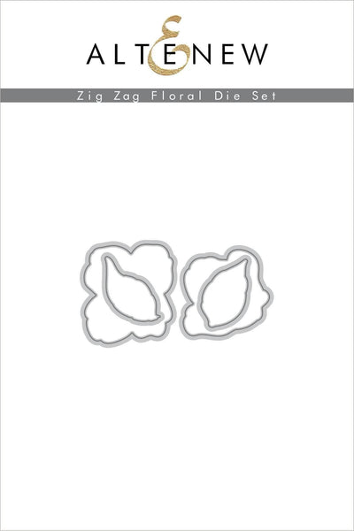 Part A-Glitz Art Craft Co.,LTD Dies Zig Zag Floral Die Set