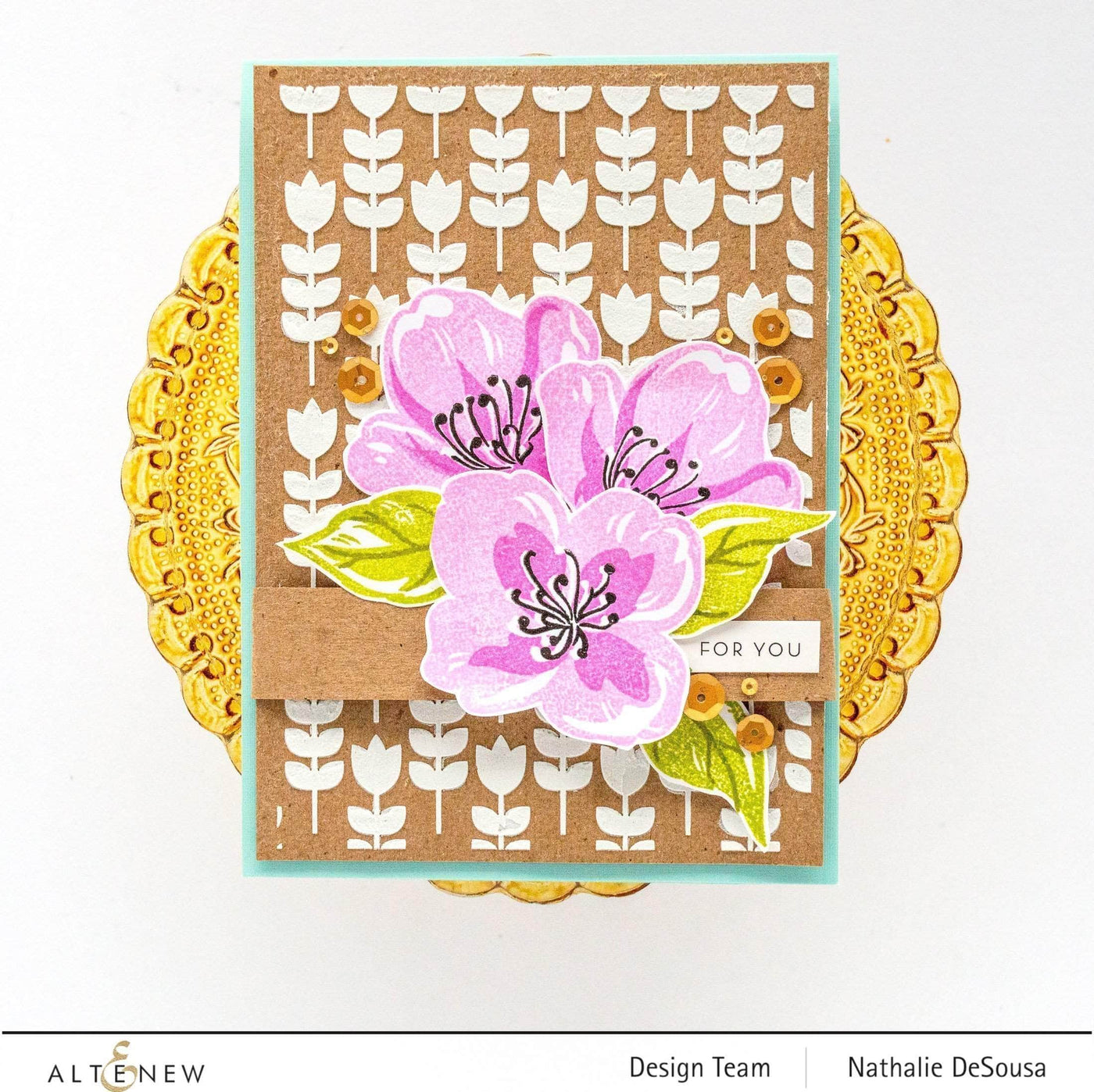 Part A-Glitz Art Craft Co.,LTD Dies Zig Zag Floral Die Set