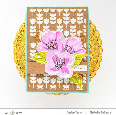 Part A-Glitz Art Craft Co.,LTD Dies Zig Zag Floral Die Set