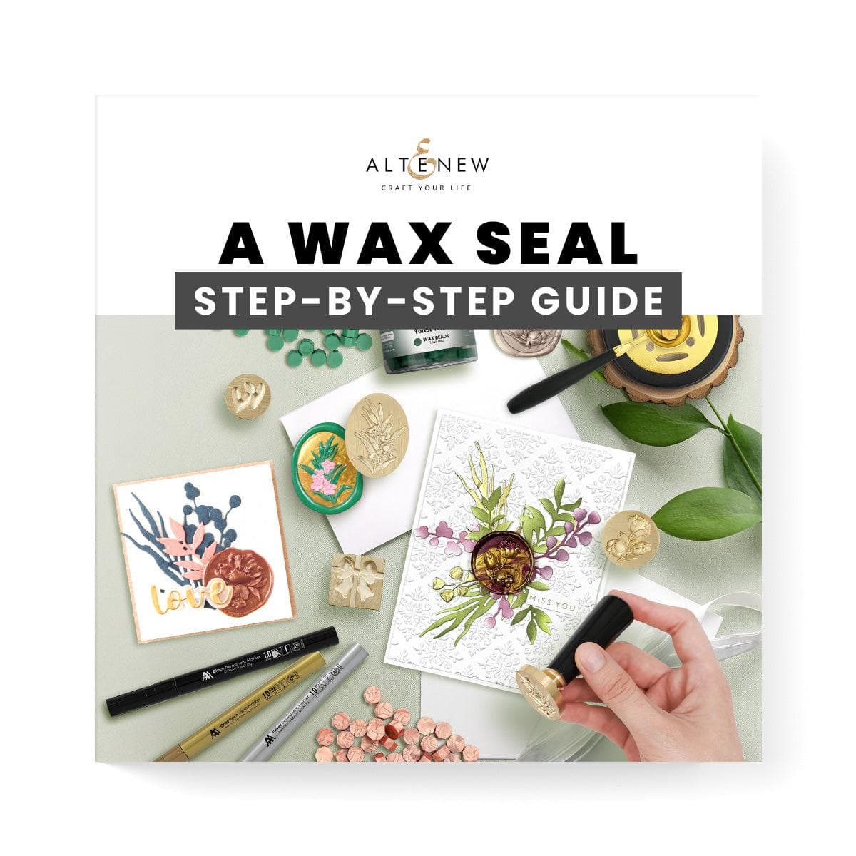 Complete Guide to Wax Seal Stamps, Tools, Techniques & More (Ebook)