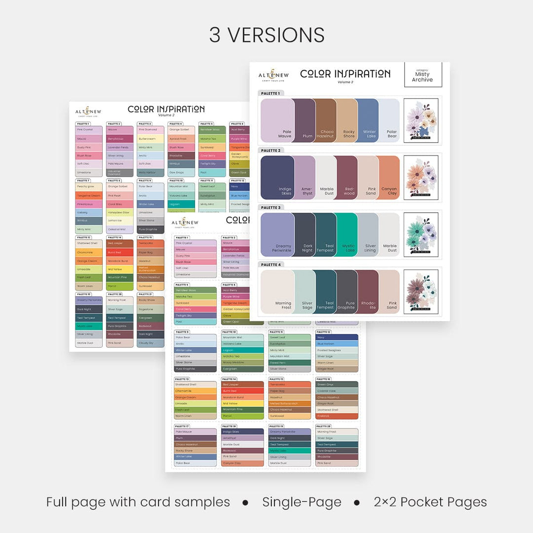 Crafty Color Inspiration Chart - Vol 2.