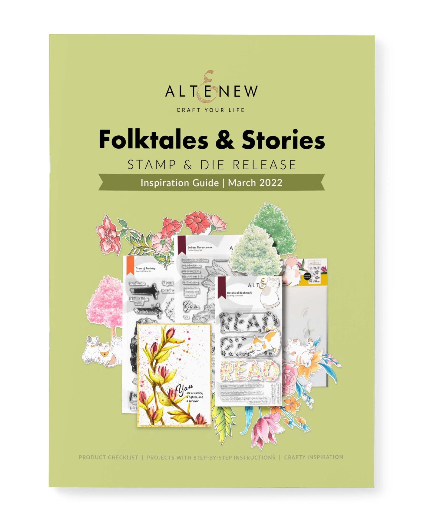 Altenew Digital Downloads Folktales & Stories Stamp & Die Release Inspiration Guide (Ebook)