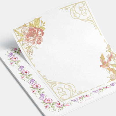 FREE Printable Bordered Stationery