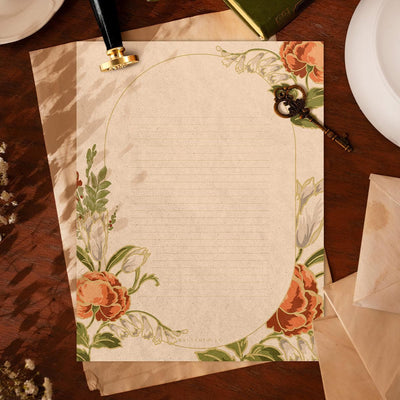 FREE Printable Bordered Stationery