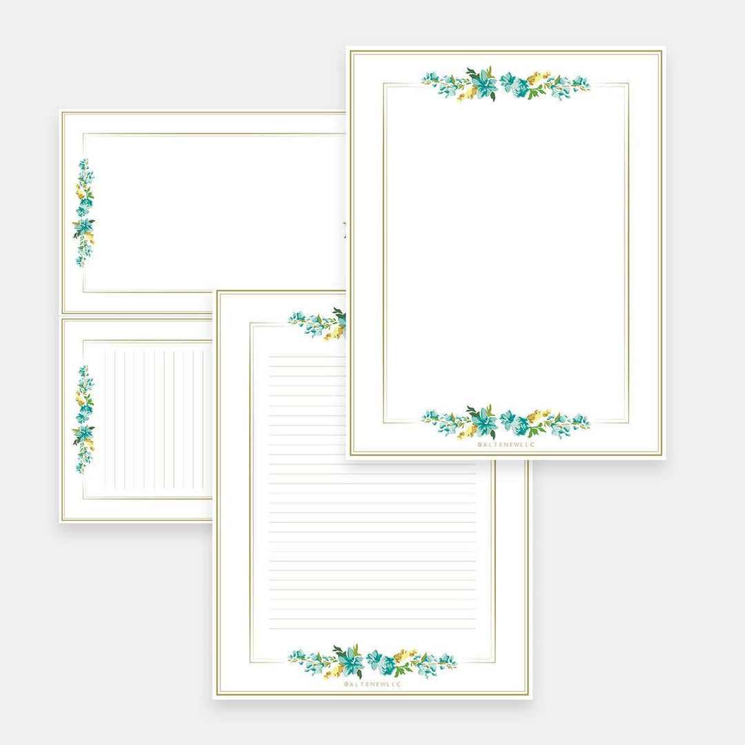 FREE Printable Bordered Stationery