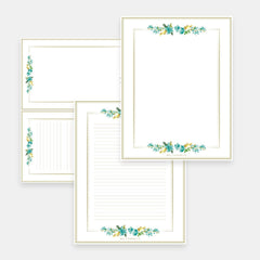FREE Printable Bordered Stationery