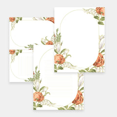 FREE Printable Bordered Stationery