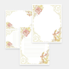 FREE Printable Bordered Stationery