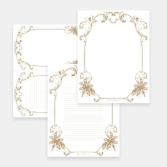 FREE Printable Bordered Stationery