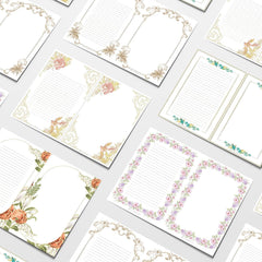 FREE Printable Bordered Stationery