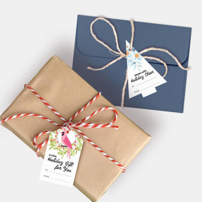 FREE Printable Handmade with Love Labels – Holiday Edition