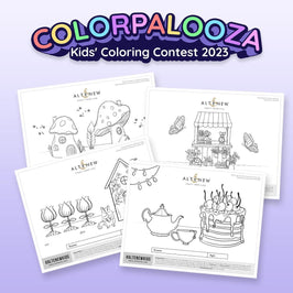 Altenew Digital Downloads Imagine Wonderland (FREE Coloring Pages)