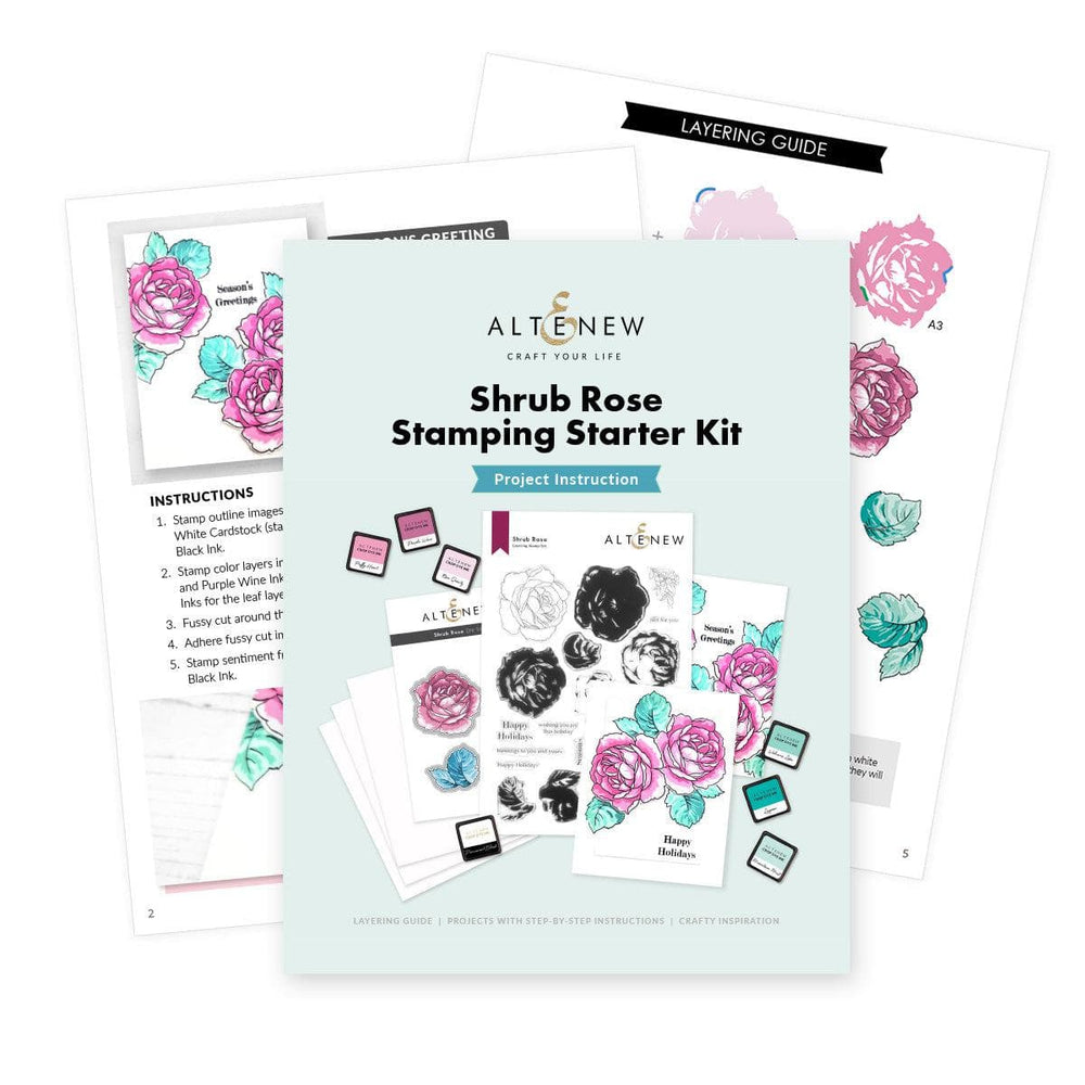 Altenew Digital Downloads Stamping Starter Kit Ebook