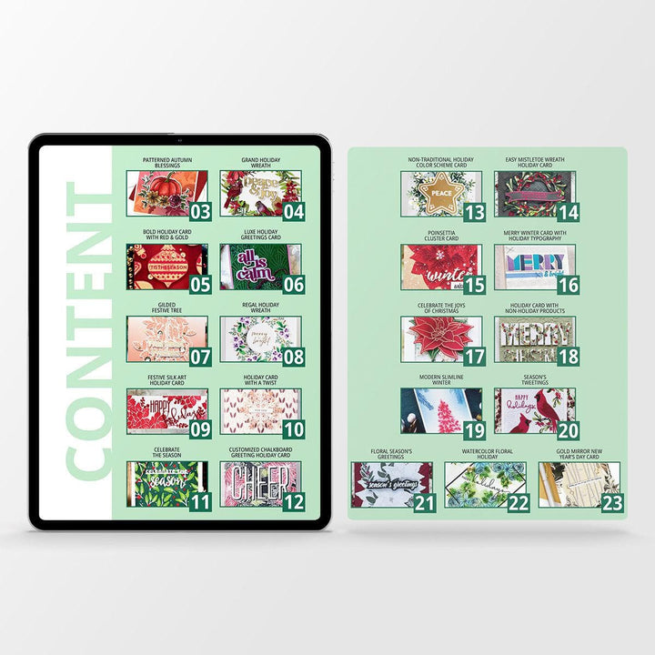 The Essential Holiday Cardmaking Collection (Ebook)