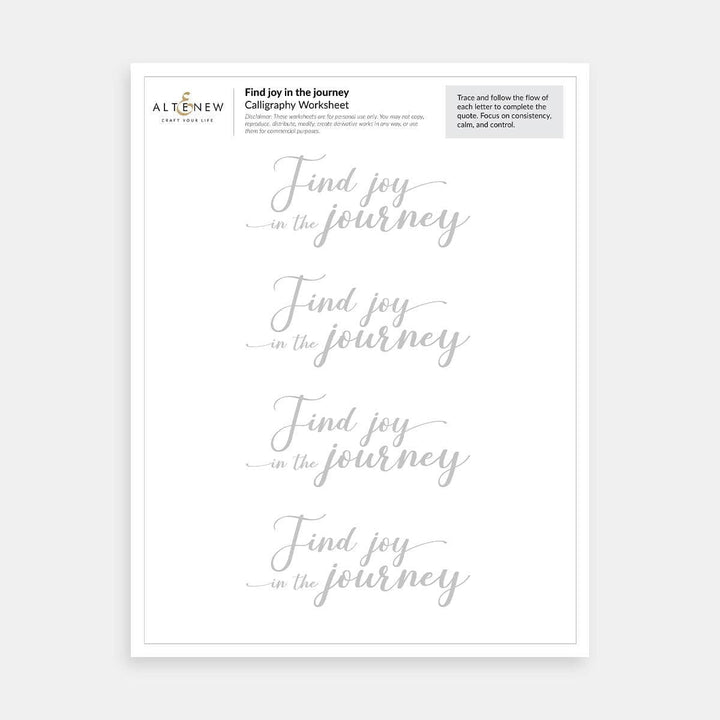 Travel-Inspired Printable Calligraphy Worksheets – Brush Lettering for Beginners!