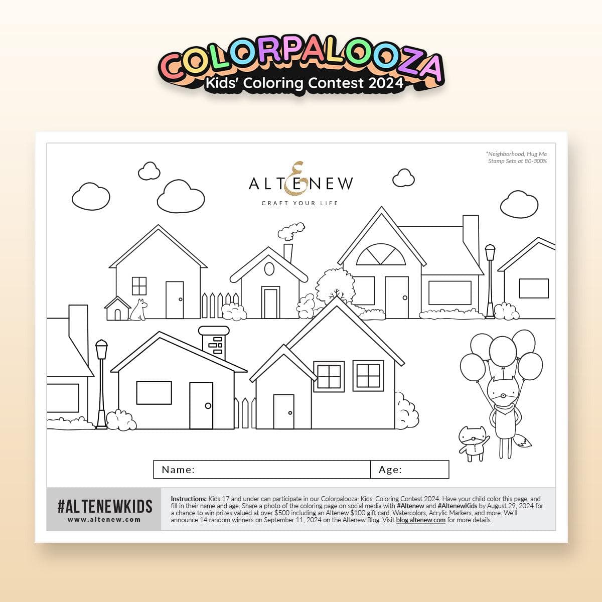 Vibrant Adventures (FREE Coloring Pages)