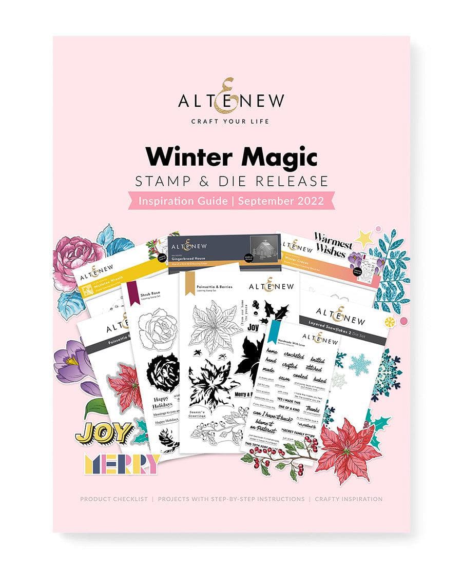 55Printing.com Digital Downloads Winter Magic Stamp & Die Release Inspiration Guide (Ebook)