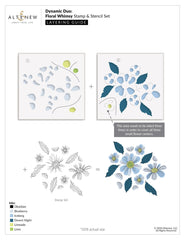 Dynamic Duo: Floral Whimsy & Add-on Die Bundle