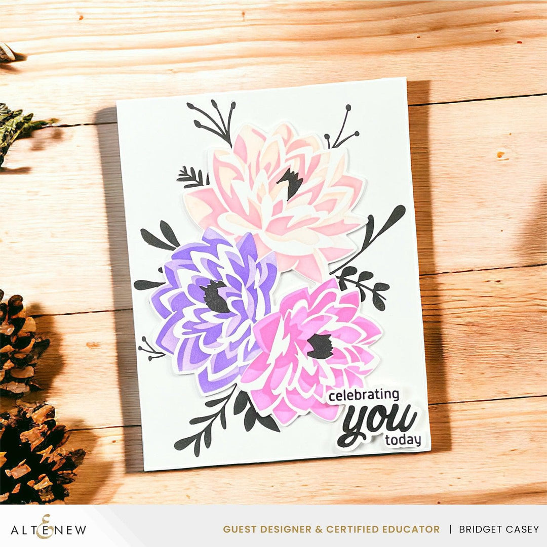 Dynamic Duo: Modern Dahlia & Add-on Die Bundle